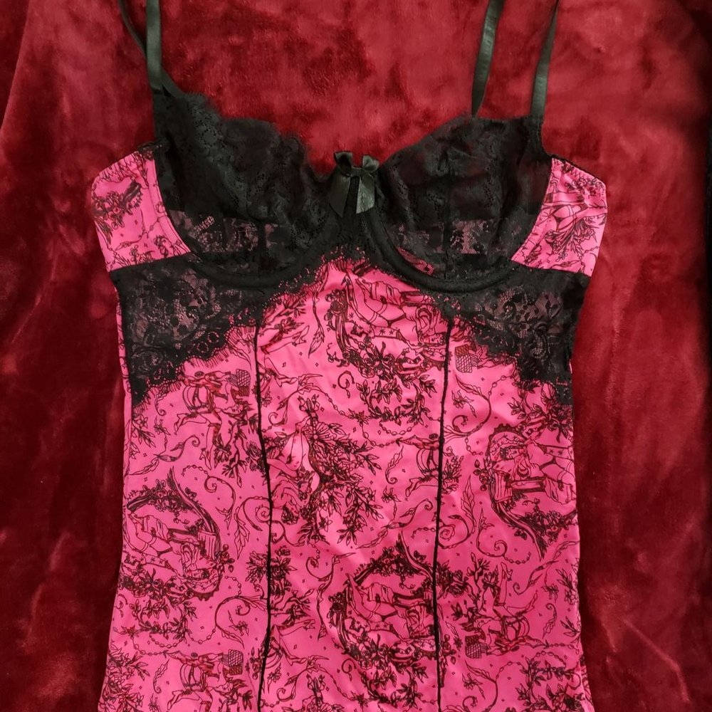Seven ‘til Midnight Bon Voyeur Chemise Size M